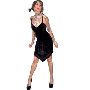 90s Velvet dress